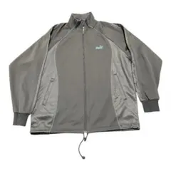 PUMA グレー ジップアップジャケット M