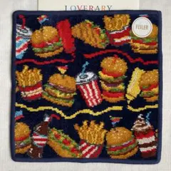 LOVERARY BY FEILER バーガーショップ 2点セット バーガーショップ ハンカチ | ラブラリー バイ フェイラー