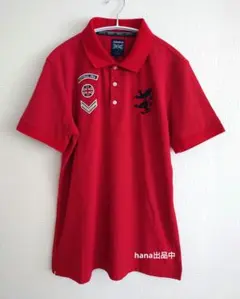 Admiral GOLF 半袖ポロシャツ/レッド/LLのサムネイル