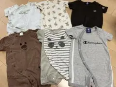 ベビー服セット ロンパース　オーバーオール　まとめ売り　半袖　ブランド