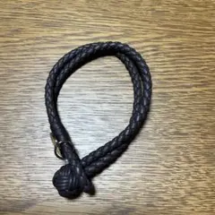 Bottega Veneta イントレチャート ブレスレット ダークブラウンのサムネイル