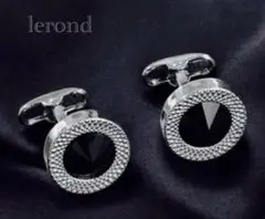 カフス　ブラック　カフスボタン　カフスリンクス　結婚式　パーティ　正装　ビジネス