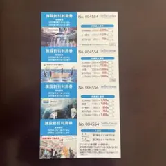 西武園ゆうえんち　のみ施設割引利用券 2025/4/1〜2026/3/31