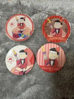 おそ松さん おそ松 缶バッチ アクリルキーホルダーセット