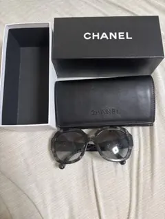 CHANEL ラウンド型サングラス ブラック - メルカリ