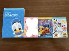 ディズニー メモ帳セット ドナルド　スティッチ　ベビー　ミッキー