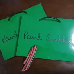 Paul Smith ショップ袋 2点セット