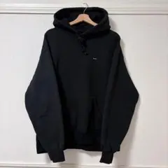 supreme スモールボックスロゴ フーディー Lサイズ 黒のサムネイル