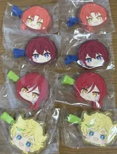 あんスタ　前髪クリップ　月永レオ　朱桜司　逆先夏目　春川宙　セット