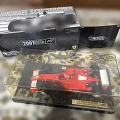 2001ワールドチャンピオン Mシューマッハ モデルカー　イモラ購入 1/18のサムネイル