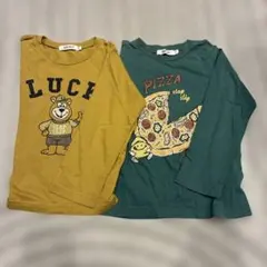 SLAP SLIP 長袖Tシャツ 2枚セット 110