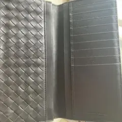 BOTTEGA VENETA ブラック長財布