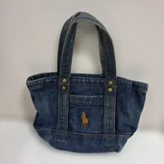 Polo Ralph Lauren デニム トートバッグ クリーニング済み - メルカリ