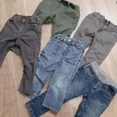 ★H&Mなど５点★パンツセット　長ズボン　100cm