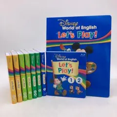 2024年 レッツプレイ　ブルーレイ　ディズニー英語システム　201812