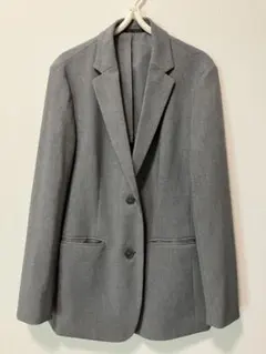 グレー テーラードジャケット