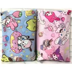 サンリオ キャラクターズ エコバッグ ２種セット 可愛いデザイン ♡のサムネイル