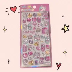 ハローキティ サンリオ　海外限定　立体シール ボンボンドロップ