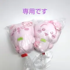 Me様 専用です ちいかわ ぬいぱれっとさくらいろマスコット うさぎ モモンガ