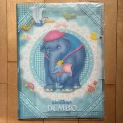 Disney ダンボ　Wクリップファイル 便箋セット