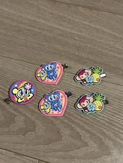 ナルミヤ ラバークリップ ヘアピン エンジェルブルー　デイジーラバーズ