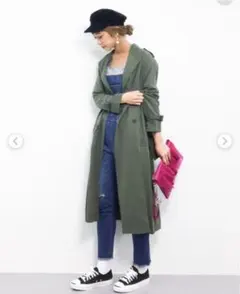 ジーナシス トレンチコート