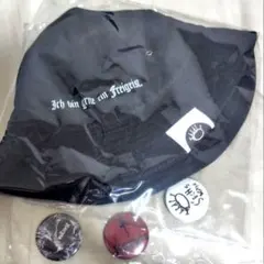 Karyu トルネードマートコラボ　バケットハット ＋缶バッジ3点