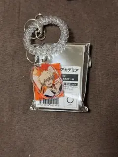 極楽湯×ヒロアカ ロッカーキー風アクリルキーホルダー　爆豪勝己