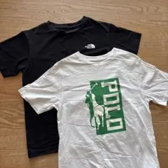 THE NORTH FACE とラルフローレン Tシャツ 2枚セット150センチのサムネイル