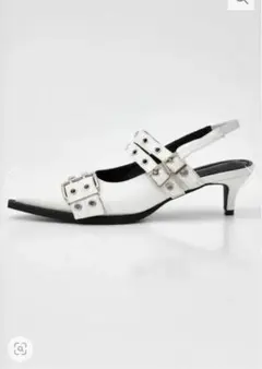 ‼️お値下げ中‼️POINTED TOE BELTED サンダルのサムネイル