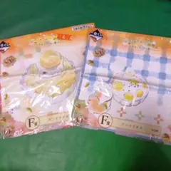 【未使用】夏目友人帳　にゃんこ先生　一番くじ　F賞 ハンドタオル 2枚セット