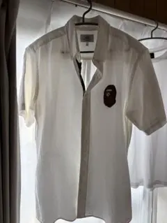 BAPE A BATHING APE 半袖シャツ ホワイト Lサイズのサムネイル