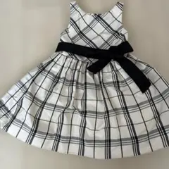 ラルフローレン　チェック柄ノースリーブワンピース　サイズ3T