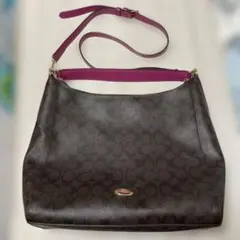 COACH シグネチャー ショルダーバッグ　ハンドバッグ　2wayのサムネイル