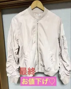 お値下げ♡COLZA カジュアルブルゾン シャーリングのサムネイル