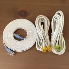 ホワイト LANケーブル RJ45
