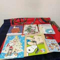 スヌーピー クリスマス他　紙物セット