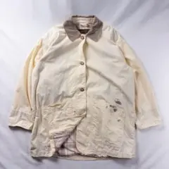 ビンテージ古着80s90s エディーバウアー アウトドア クリーム カバーオール