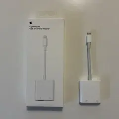 アップル純正 Lightning to USB 3 Camera Adapter