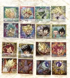 16種★1枚100円以下★ドラゴンボール 超戦士 シールウエハース15弾