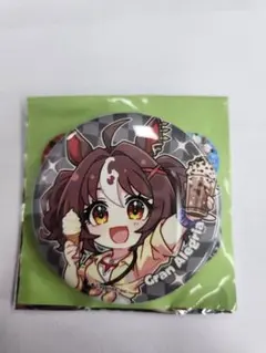 韓国限定 ウマ娘 アニプラスコラボカフェ SD缶バッジ グランアレグリア