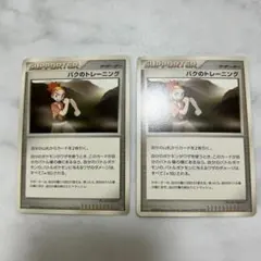 バクのトレーニング