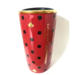 スターバックス ケイトスペード コラボ セラミック タンブラー ポルカドット