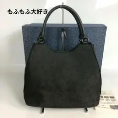 【美品】 印傳屋 INDEN-YA インデンヤ ハンドバッグ ローゼポック 薔薇 印傳屋 INDEN-YA インデンヤ ハンドバッグ ローゼポック 薔薇 ブラック