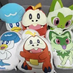 超メルカリ祭限定　ポケモン クッション 6種セット