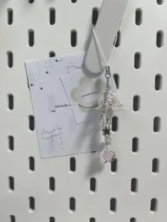 クラゲキーホルダー ビーズキーホルダー