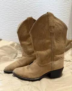 Old West スウェード ウエスタンブーツ 1118J 125 ベージュのサムネイル