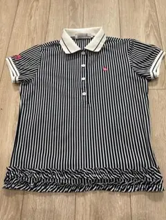 le coq sportif ゴルフコレクション M ストライプシャツ