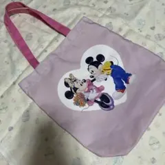 Disney ディズニー　ミッキー　ミニー　トートバッグ