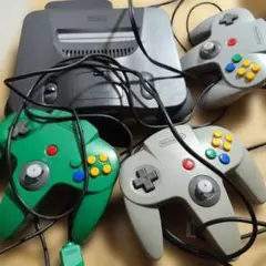 シ*ド様 ジャンク品　NINTENDO64 本体　コントローラーのサムネイル